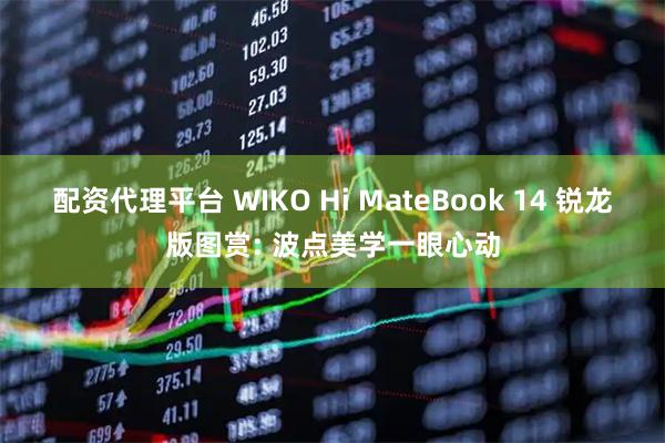 配资代理平台 WIKO Hi MateBook 14 锐龙版图赏: 波点美学一眼心动